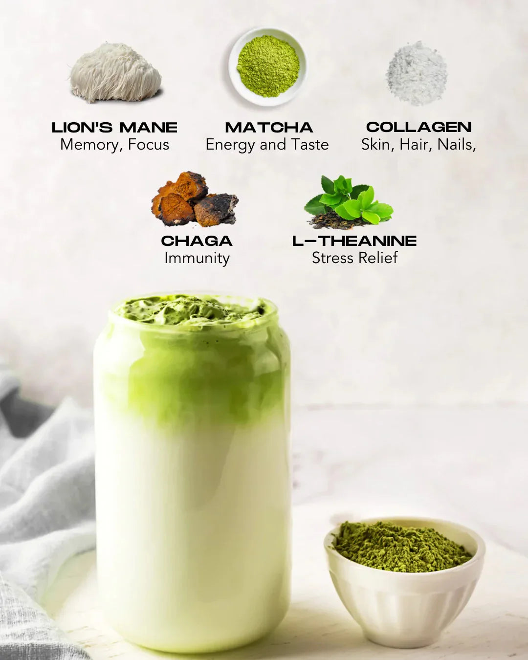 Matcha-sopppulver (180 g)